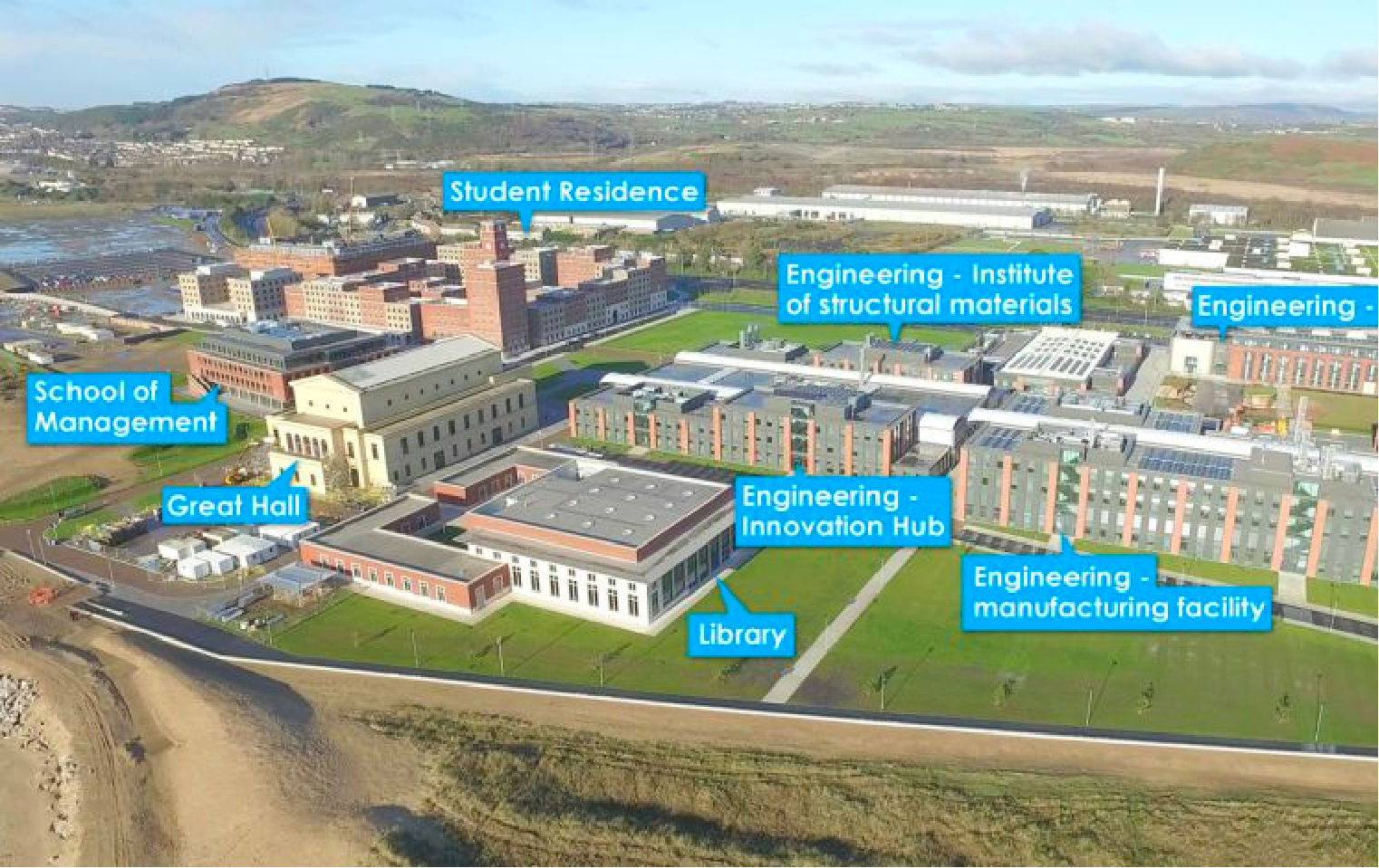 Swansea University Bay Campus Bof