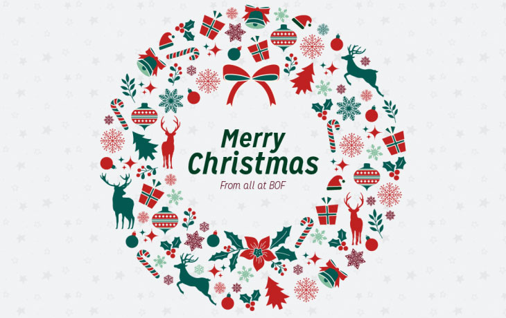 Merry Christmas &amp; Happy New Year from all at BOF · BOF