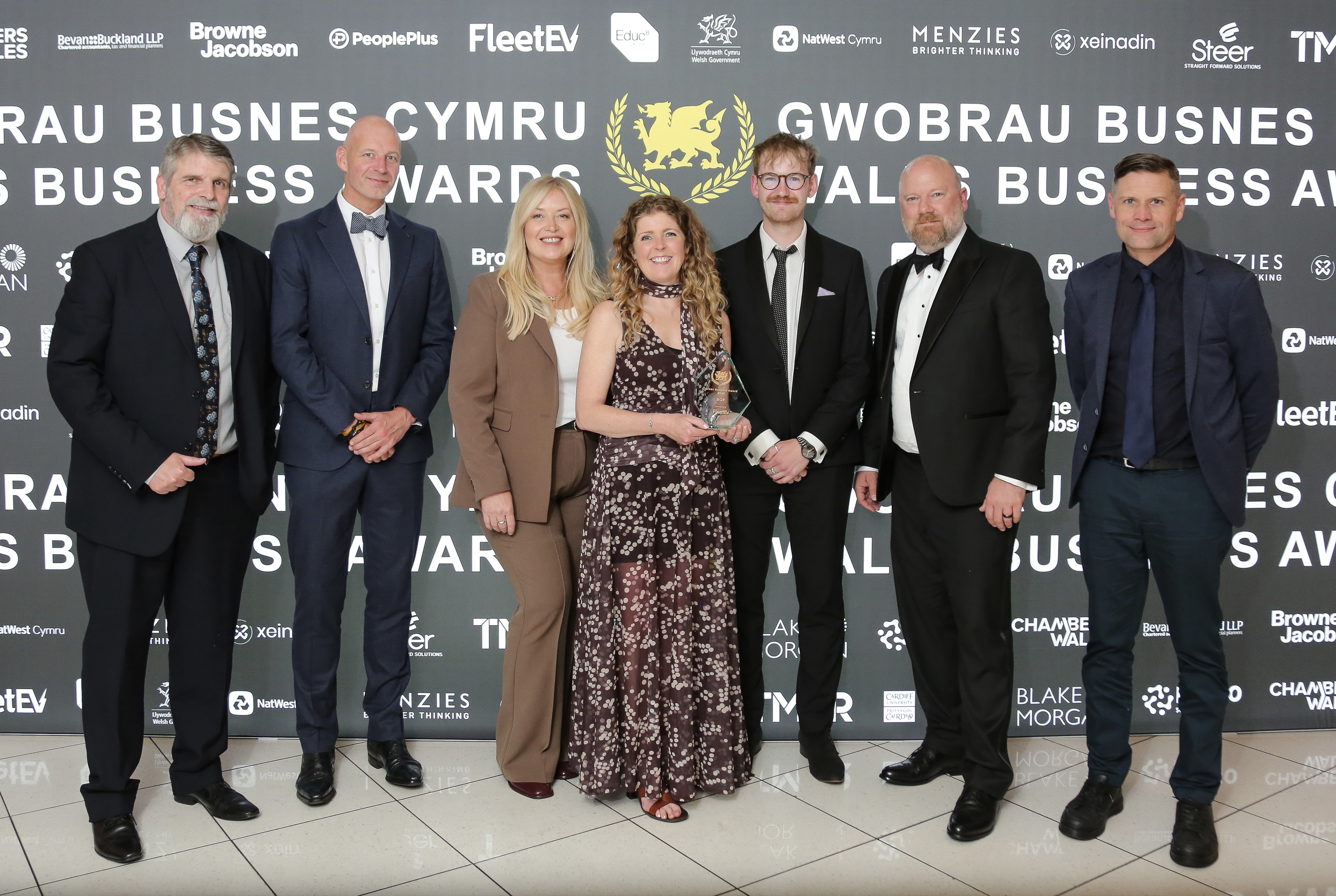 BOF Celebrates Triple Success at the Wales Business Awards