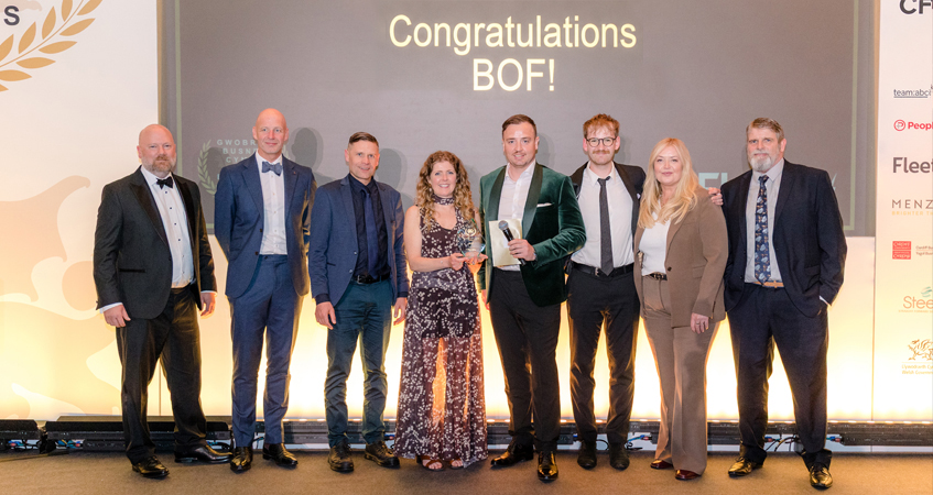 BOF Celebrates Triple Success at the Wales Business Awards