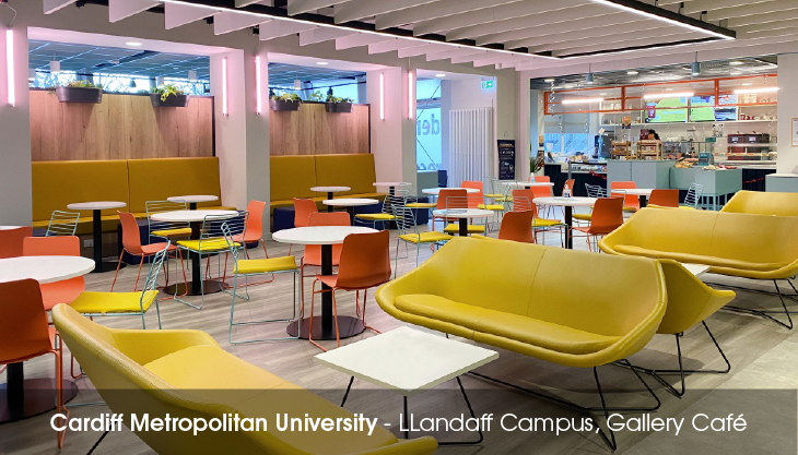 Cardiff Metropolitan University - LLandaff Campus, Gallery Cafe